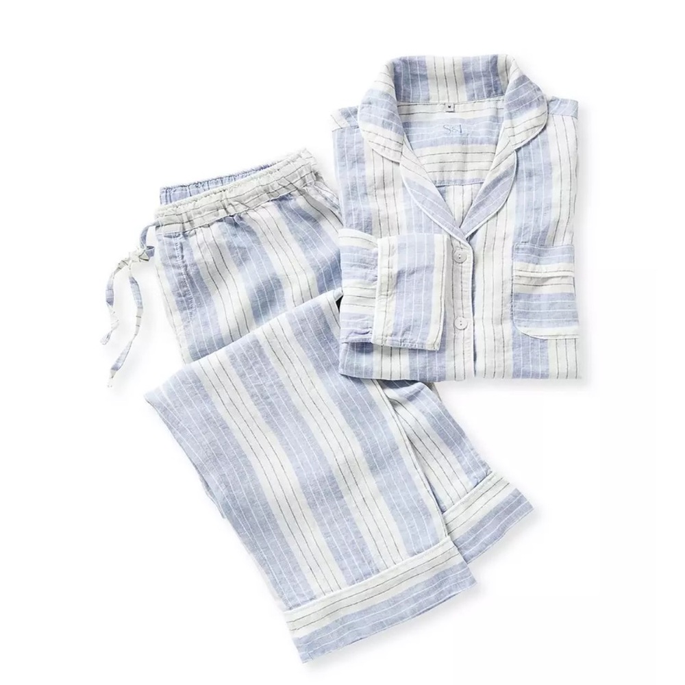 Serena & Lily Porto Linen Pajamas